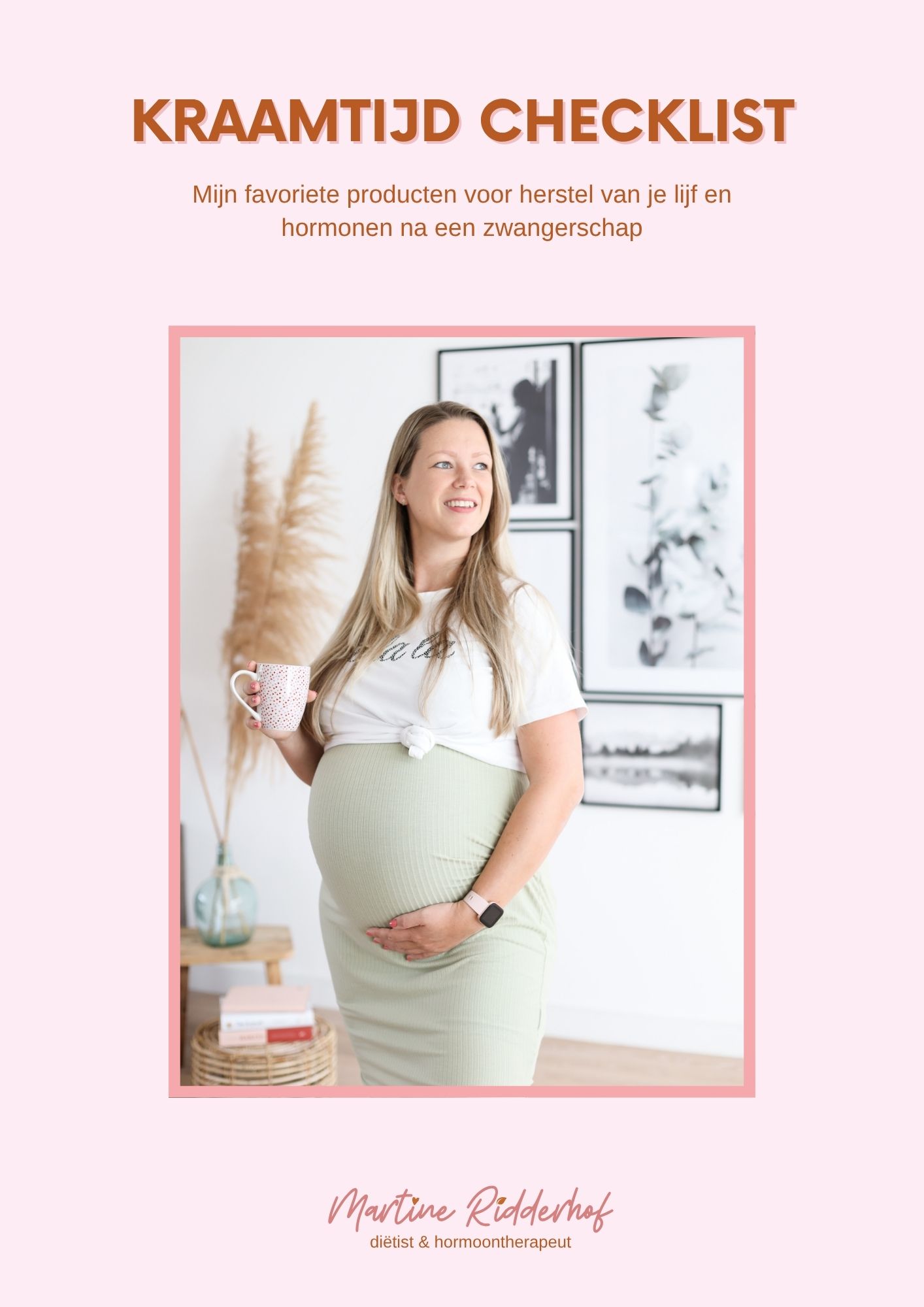 kraamtijd producten checklist voorkant